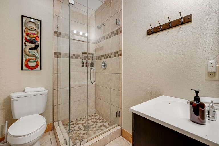 Lower Level - Shared Shower Bath