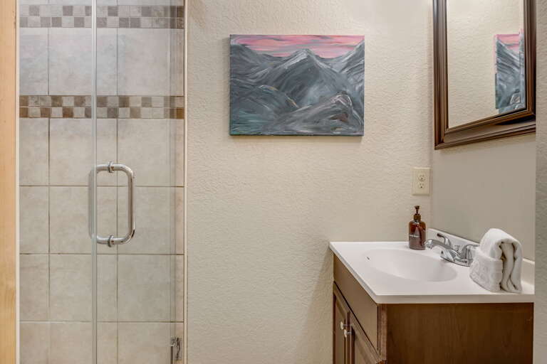 Main Suite/Bedroom Two - Attached Shower Bath