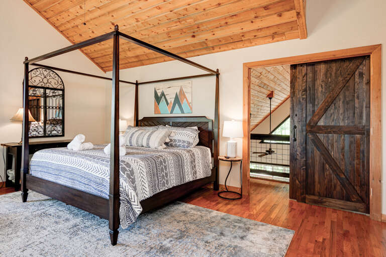 Upper Level - Main Suite/Bedroom One - King Bed