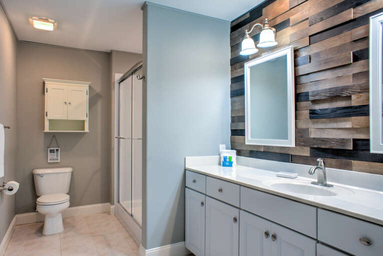 Lower Level - Shared Shower Bath
