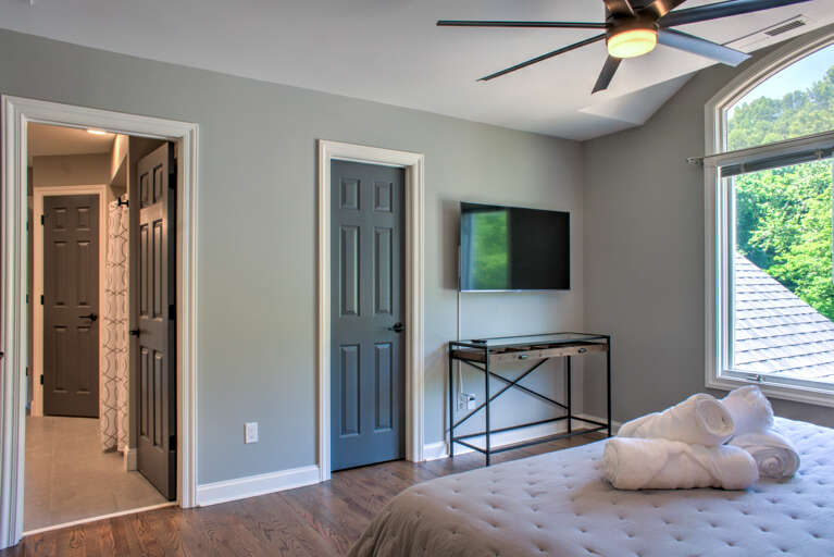 Bedroom Two - King Bed w/ Smart TV