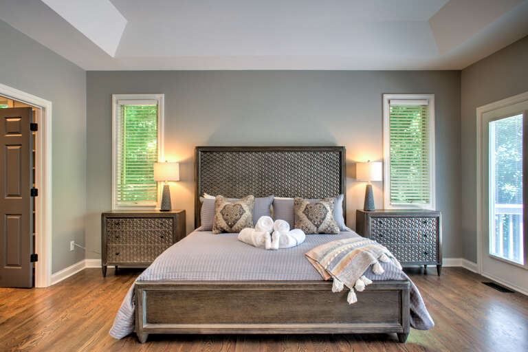 Main Level - Main Suite/Bedroom One - King Bed Main Level - Main Suite/Bedroom One - King Bed