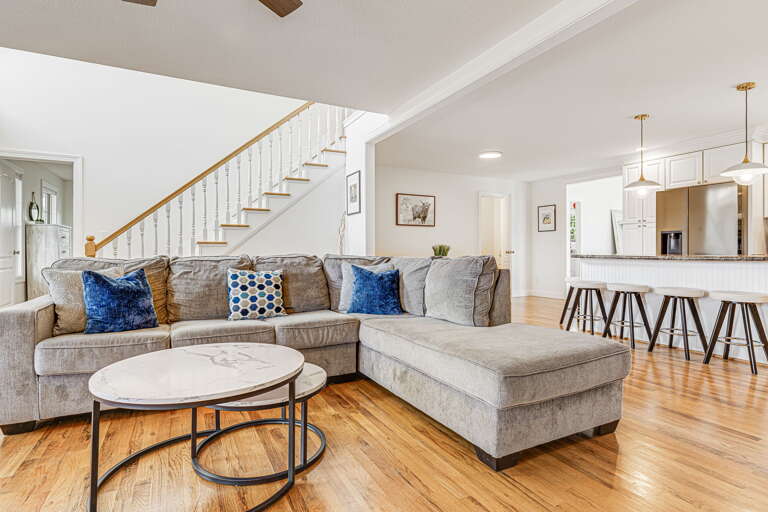 Comfortable Modern Furnishings Throughout