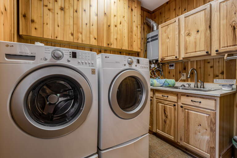 Guest Cabin - Laundry Area