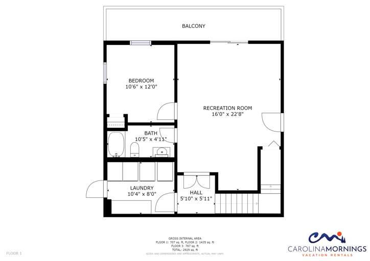 Daze Off Floorplan
