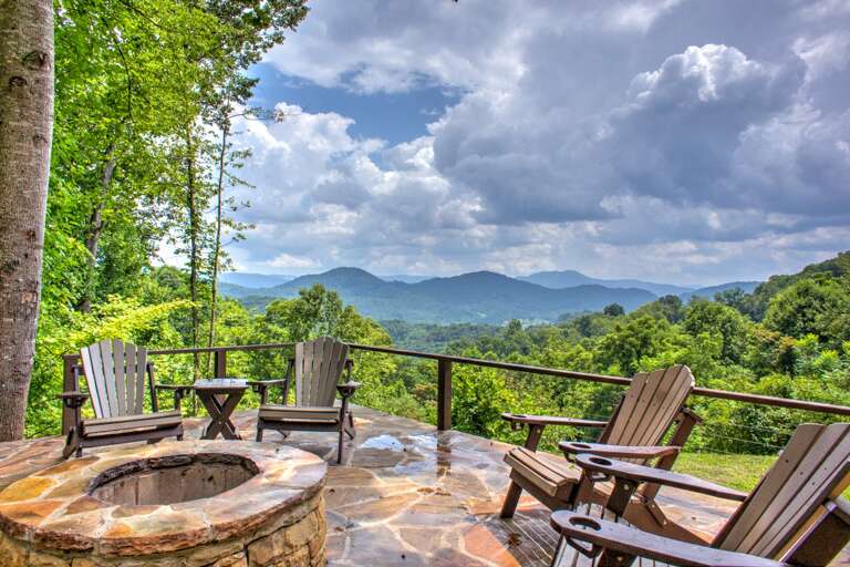 Fire Pit w/ Mountain Views