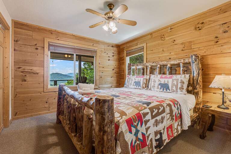 Main Level - Bedroom Two - King Bed