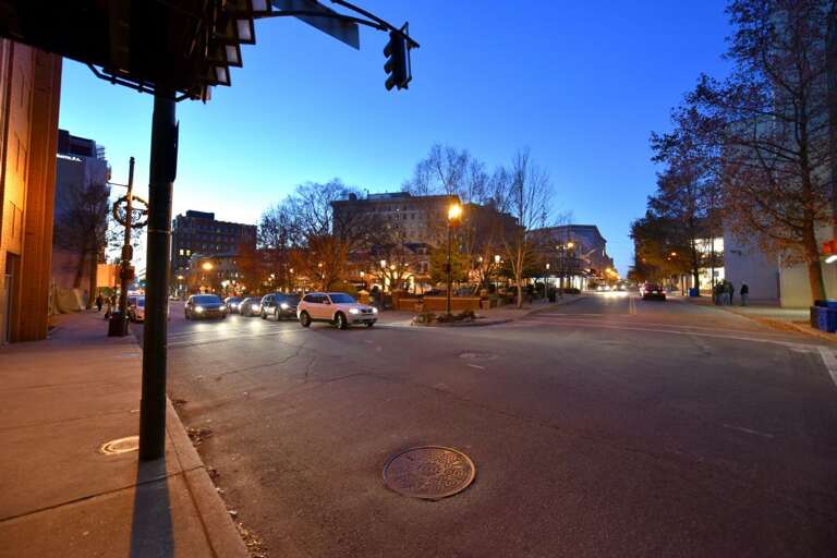 Pritchard Park, Across Patton Avenue