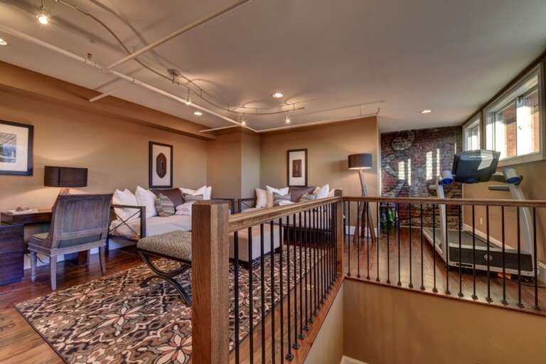 Upper Level Sitting Area & Exercise Nook