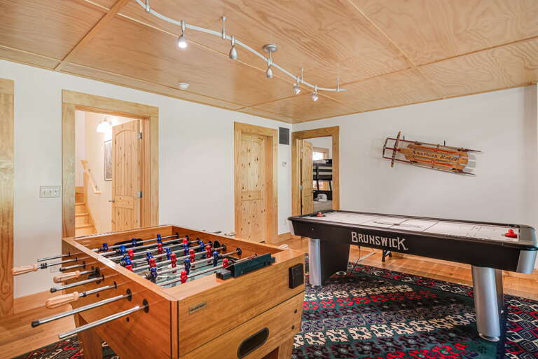 Foosball & Air Hockey