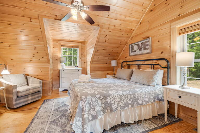 Upper Level - Main Suite/Bedroom Two - King Bed