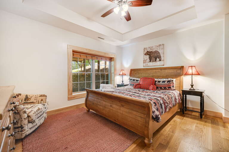 Lower Level - Main Suite/Bedroom Four - King Bed