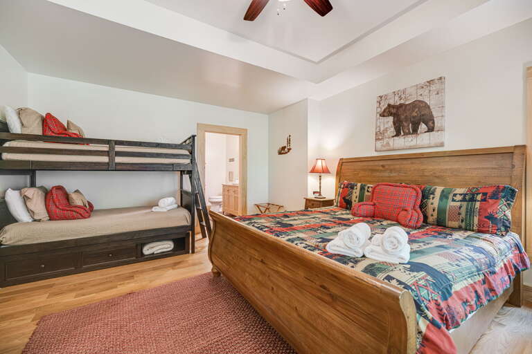 Main Suite/Bedroom Five - w/ Attached Full Bath