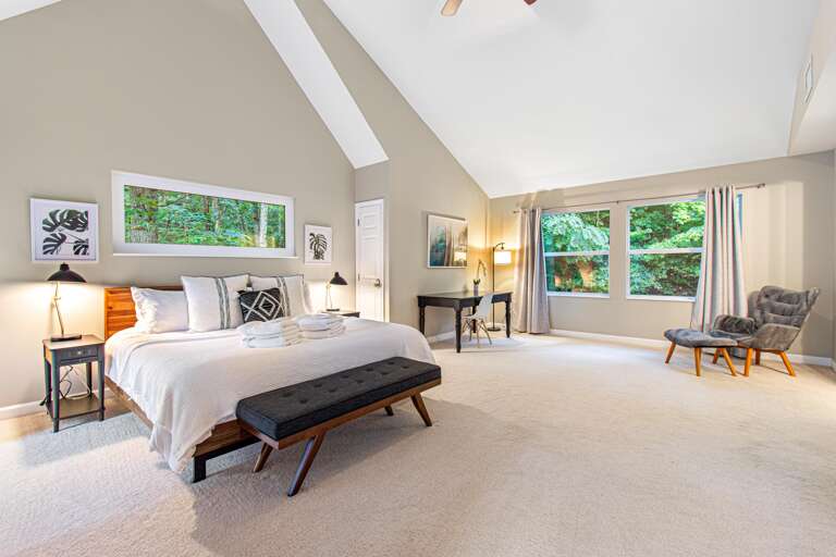 Upper Level - Bedroom Two - King Bed