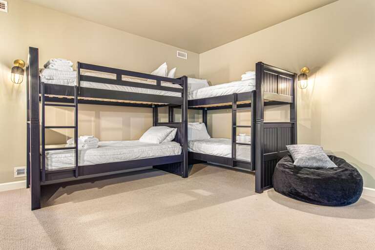 Bedroom Four - 4 Twin Beds