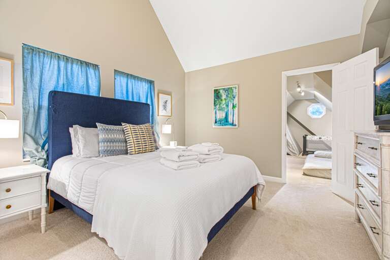 Upper Level - Bedroom Three - 1 Queen Bed, attached Children's Playroom