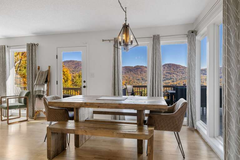 Dining Area w/ Deck Access