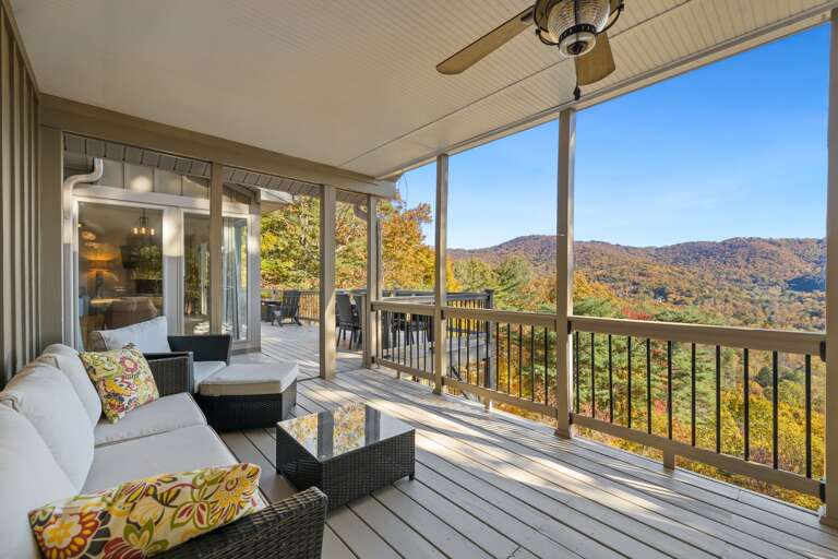 Covered Deck - Attached to Main Bedroom