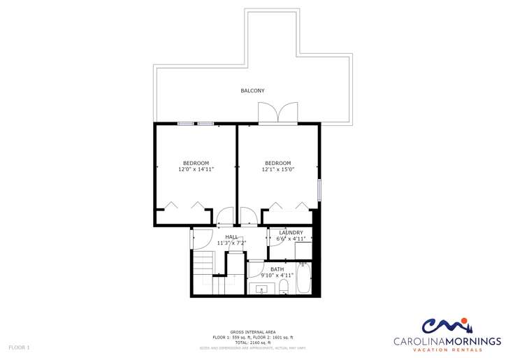 Hillside Hideaway Floorplan