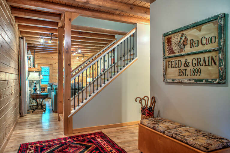 Stairs to Upper Level Stairs to Upper Level