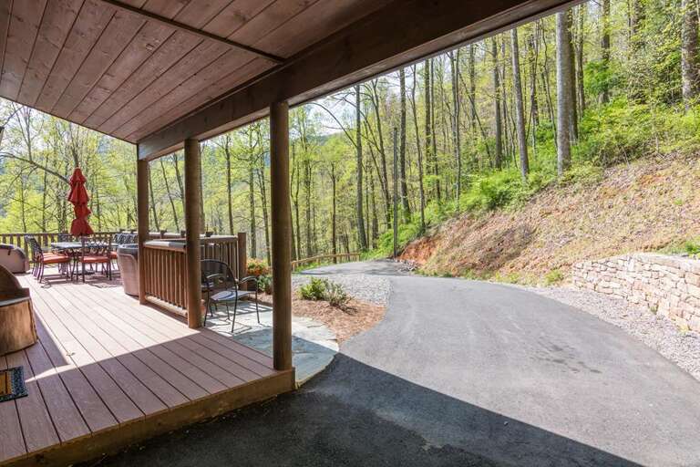 Paved Driveway & Covered Parking