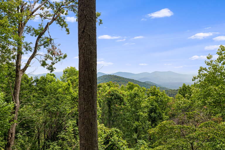 Mountain View From Lower Level Deck