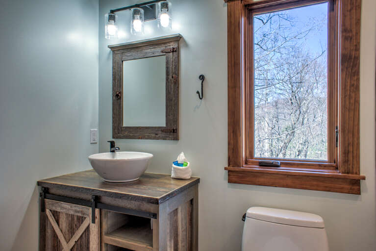 Bedroom One - Attached Shower Bath