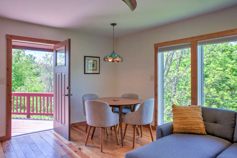 Living Area w/ Deck Access