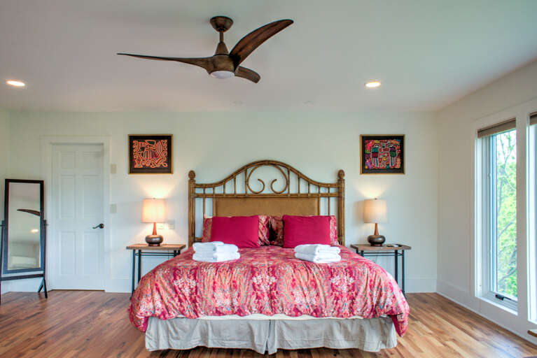 Upper Level - Main Suite/Bedroom Two - King Bed & Full Futon