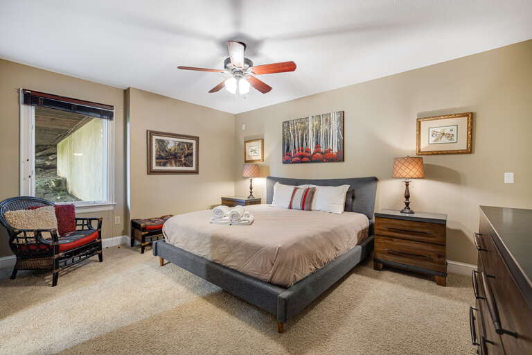 Lower Level - Bedroom Four - King Bed