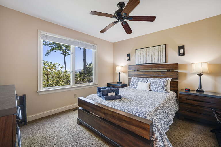 Lower Level - Bedroom Five - Queen Bed
