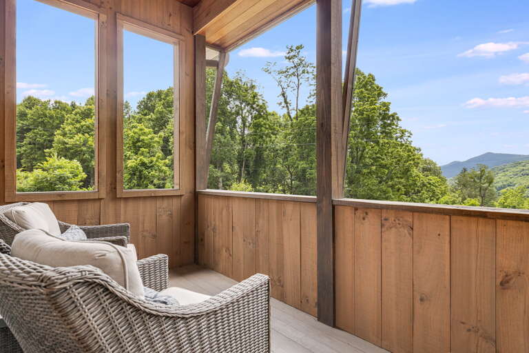 Main Suite/Bedroom One - Private Sunroom w/ Mountain Views