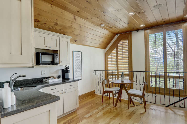 Upper Level  - Kitchenette & Dining Area
