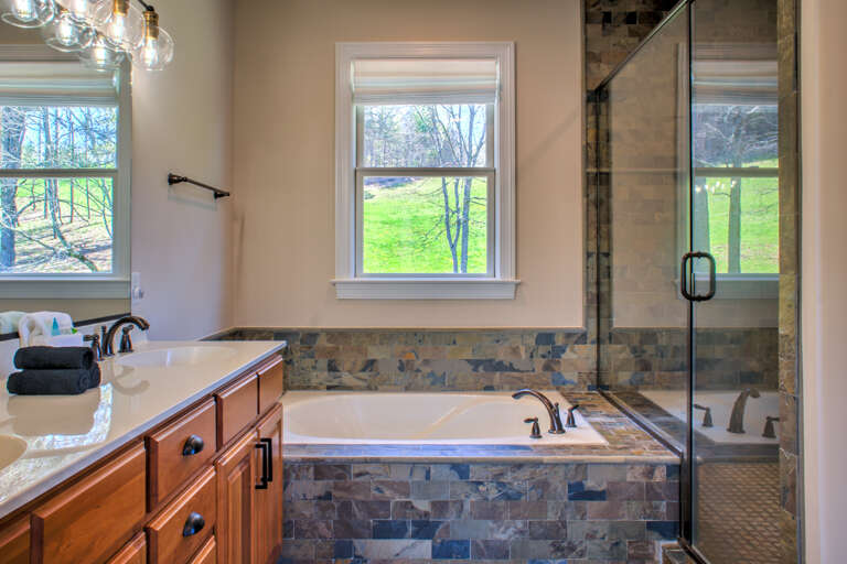 Bedroom Two - Full Bath w/Soaking Tub