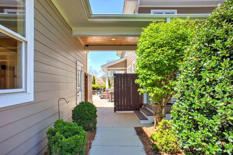 Walkway to Back Yard