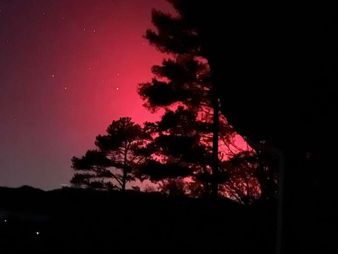 Fall 2025 Northern Lights Over Dos Brisas