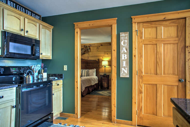 Bedroom 1 Access from Kitchen