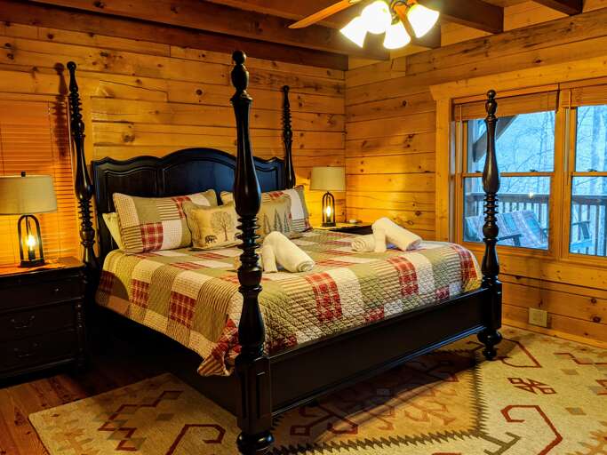 Main Level - Main Suite/Bedroom One - King Bed