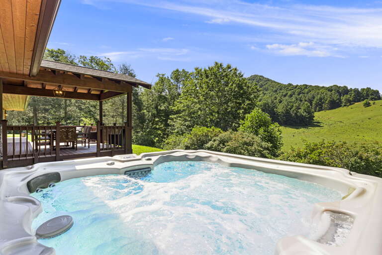 After An Adventurous Day Retreat To the Hot Tub