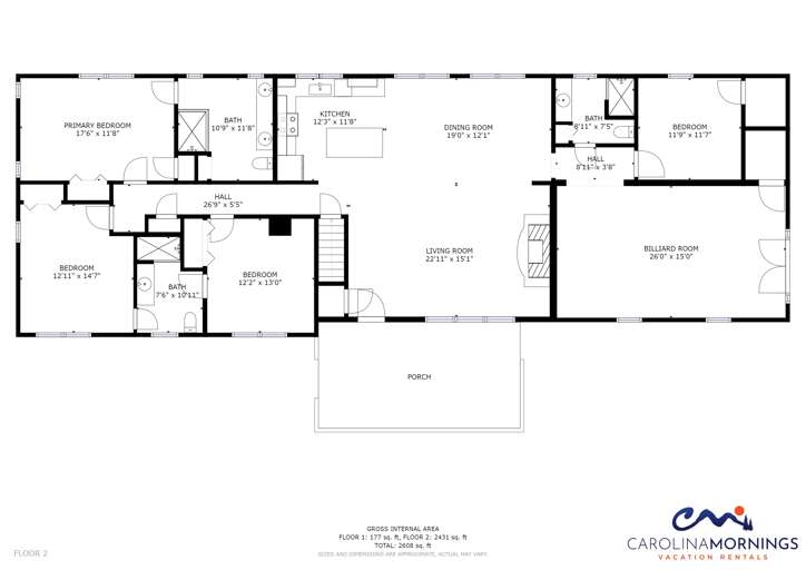 Bears Den  Floorplan