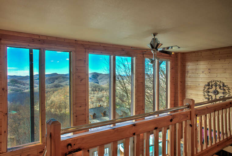 Mountain Views from Mezzanine