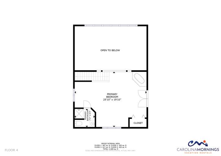 Black Bear Lodge at SW Floorplan