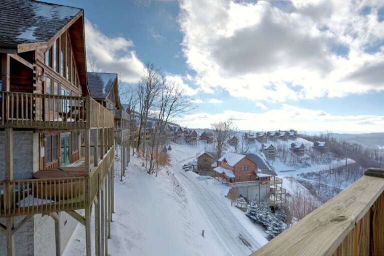 Scenic Wolf Cabins - Winter