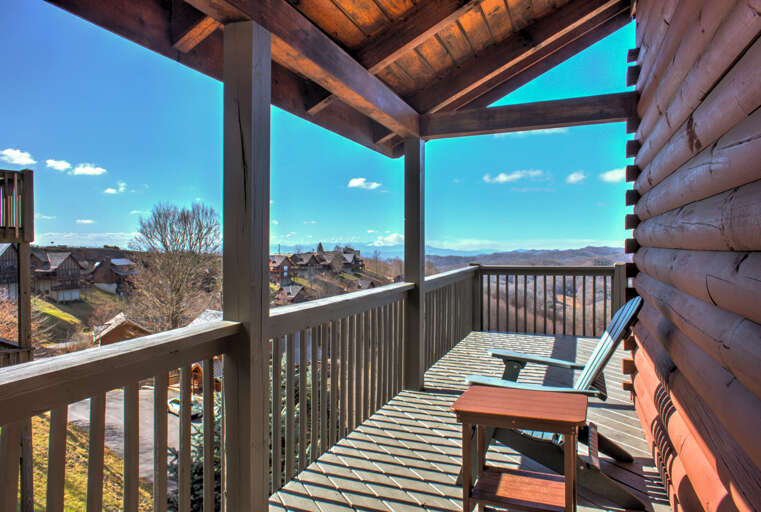 Covered Deck w/ Seating Covered Deck w/ Seating