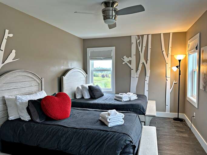 Upper Level - Bedroom Three - Two Twin Beds