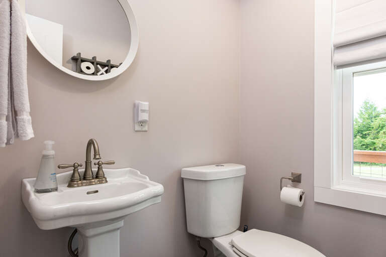 Main Level. Half Bath