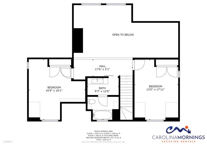 Blue Iris Retreat Floorplan