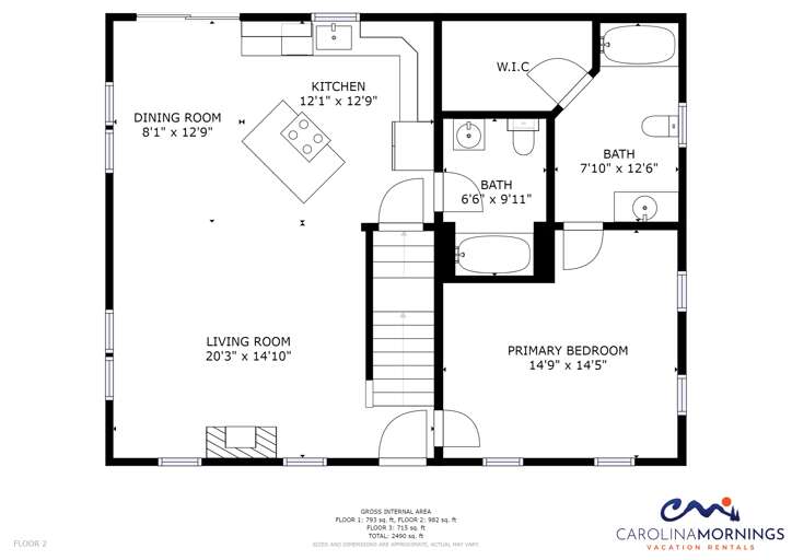 Candyland Floorplan