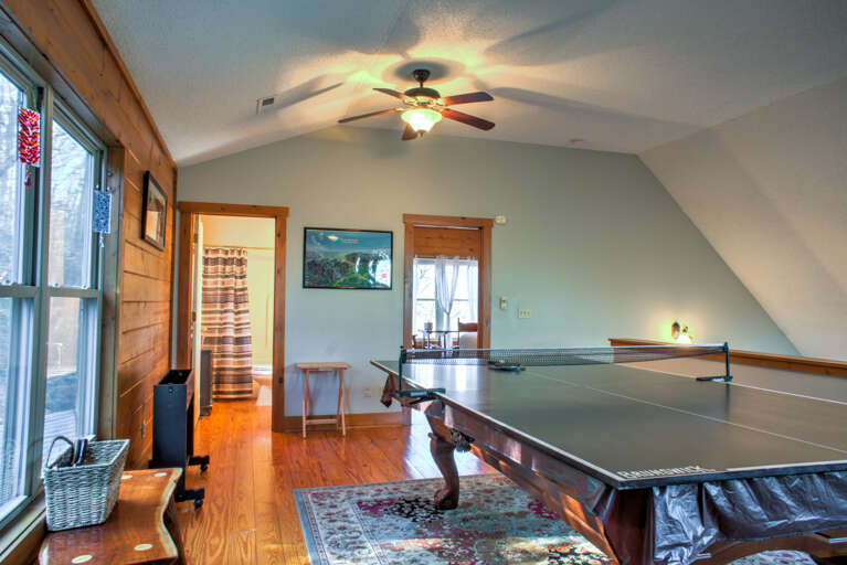 Recreation Room w/ Ping Pong Table