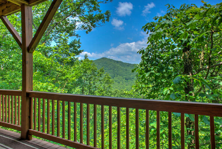 Mountain Views from Deck